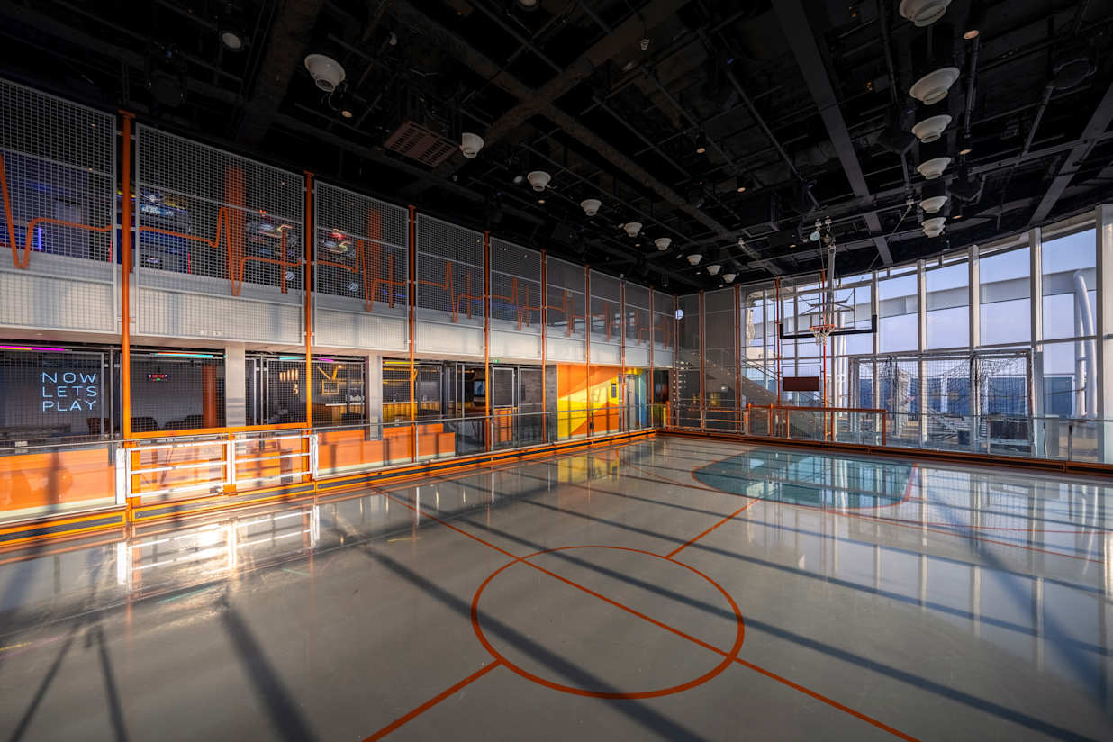 MSC World America Basketball Court