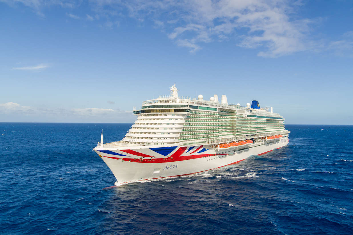 Arvia at sea