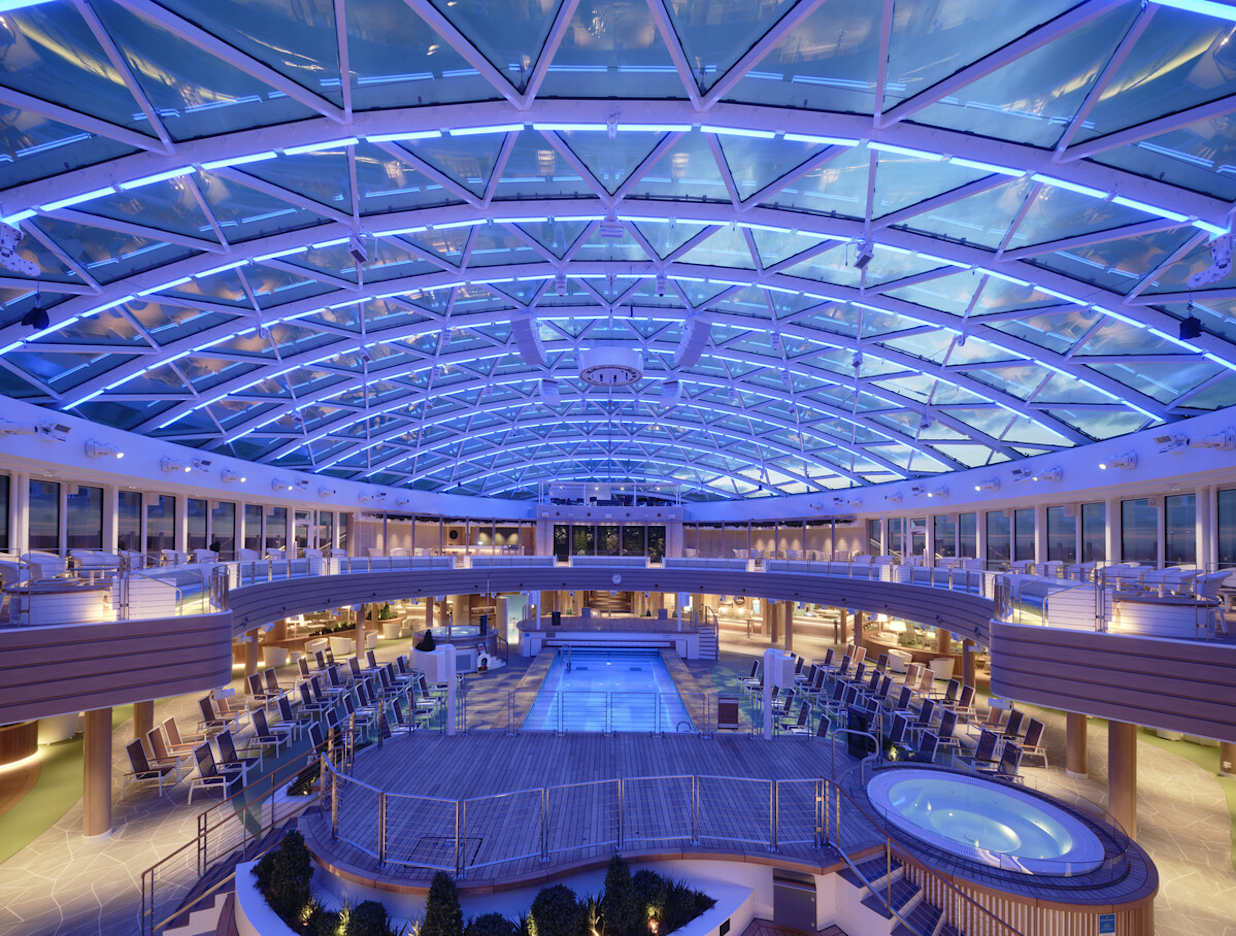 SkyDome onboard Iona