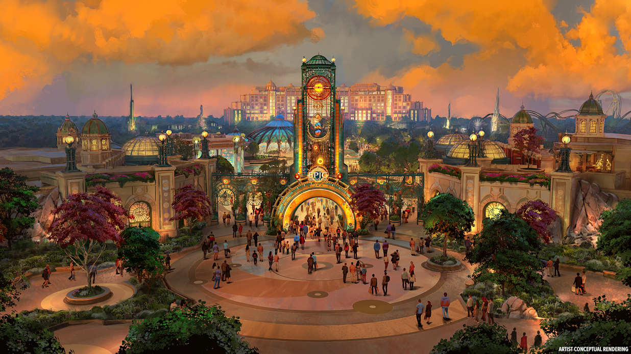 Universal Epic Universe Entrance