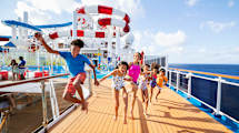 Family onboard a Carnival ship