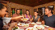 Dining at Cucina onboard Carnival