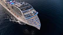 MSC World Europa at sea