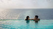 Guests in Iona's Infinity Pool