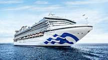 Diamond Princess at sea