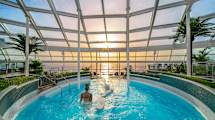 Woman in Solarium