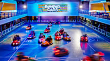 Bumper cars at the Seaplex on board the Anthem of the Seas
