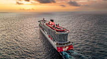 Scarlet Lady at sunset