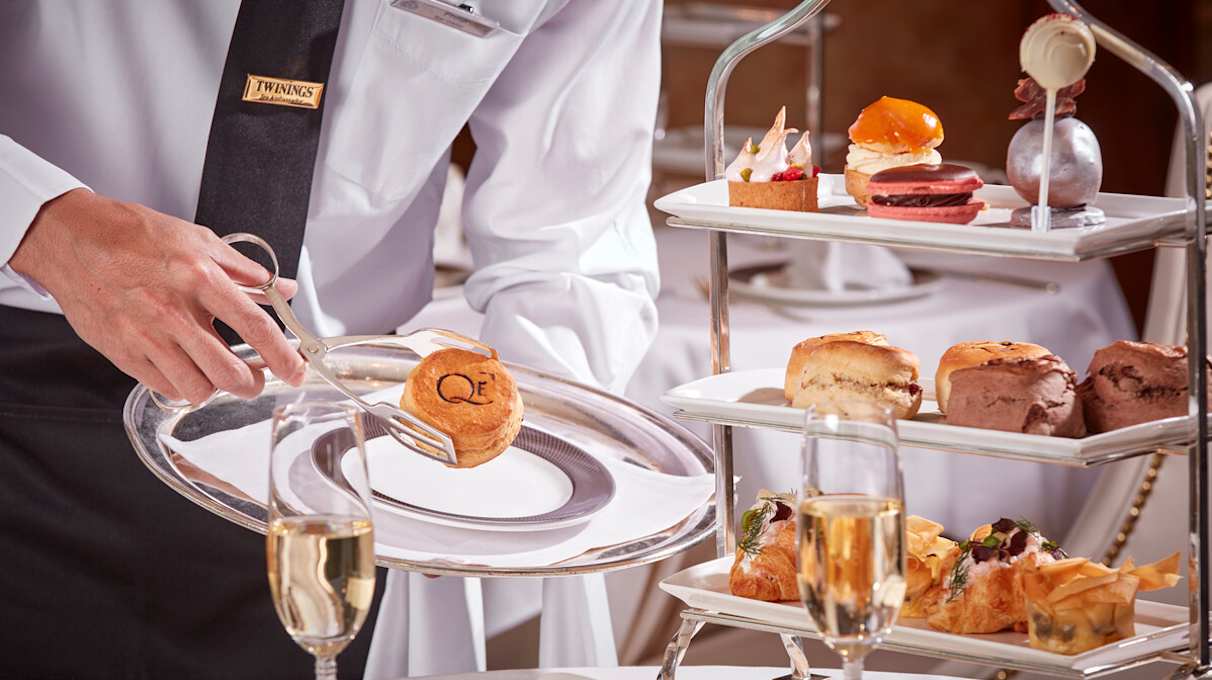 Cunard afternoon tea
