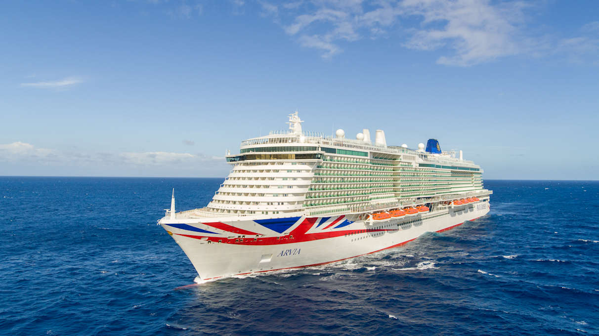 Arvia at sea