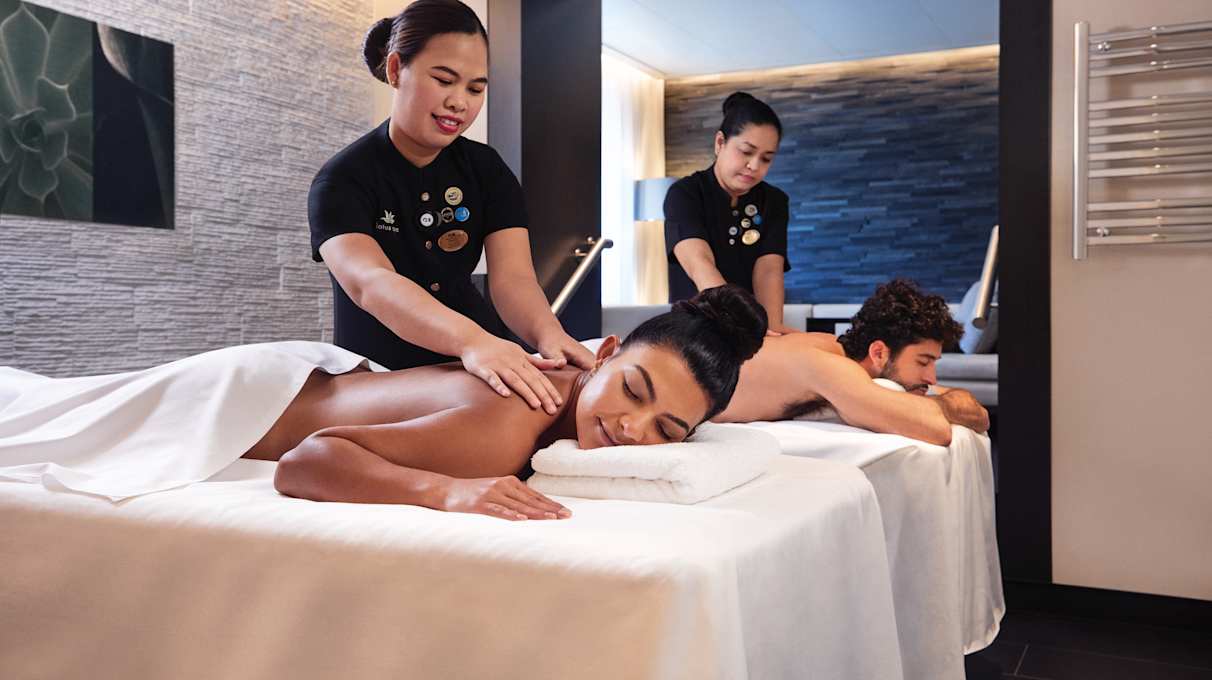 Spa treatments on board Enchanted Princess