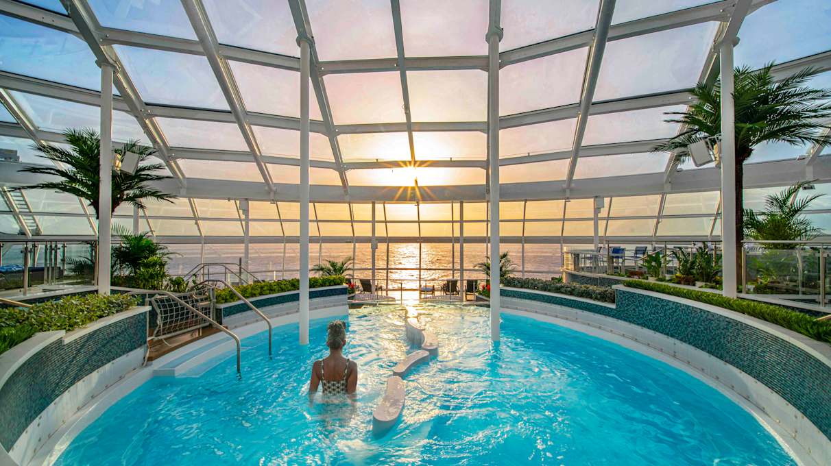 Woman in Solarium