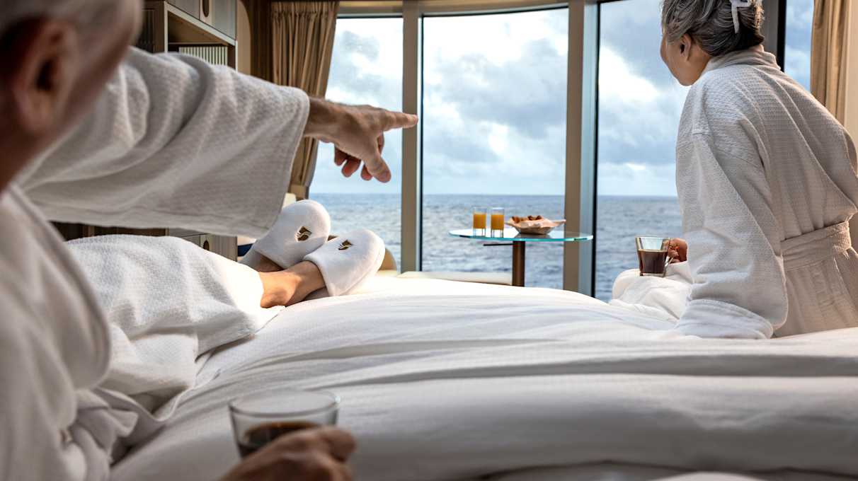 Guests in a suite