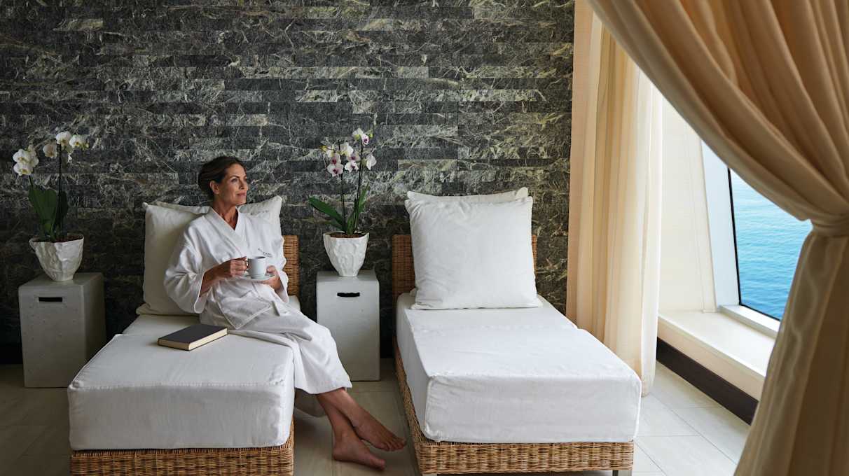 Relaxation room - aquamar spa - oceania